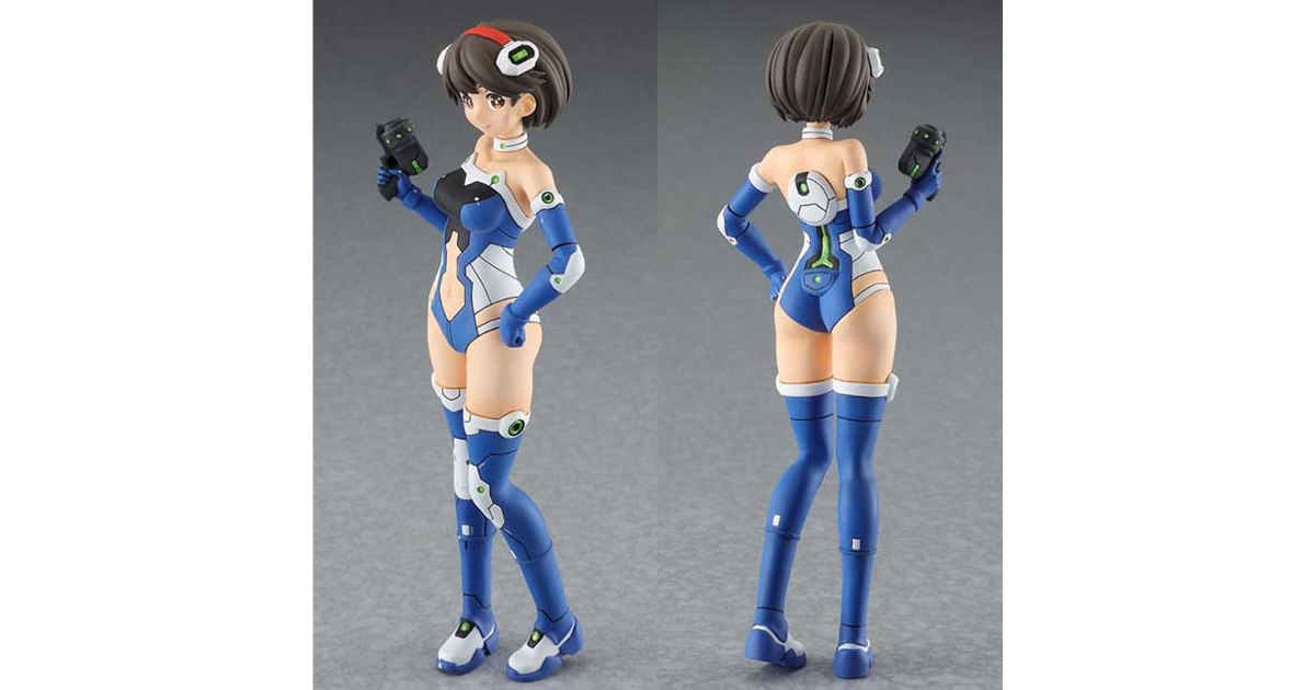 ハセガワ「1/12たまごガールズ」羽澄れいのSFスーツ姿、最新画像が公開