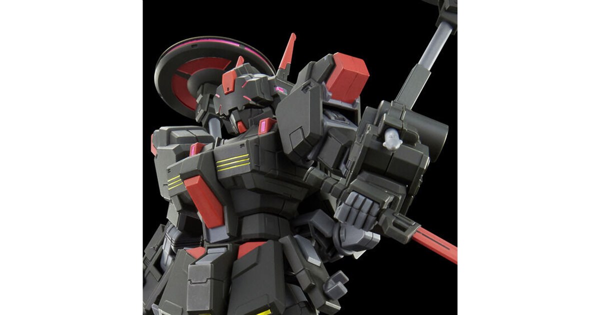 ブラックライダー」がHGガンプラ化、試作戦術ユニット「steelyard」を