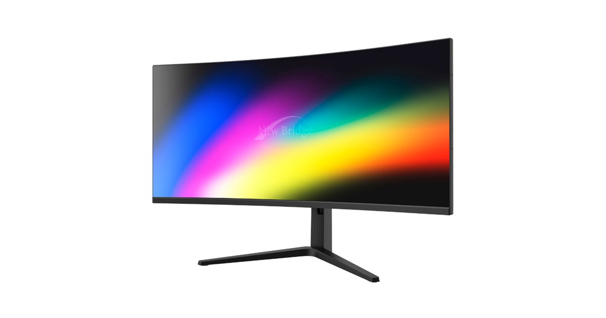 New Bridge、曲率1500Rの34型湾曲液晶ディスプレイを本日12/17