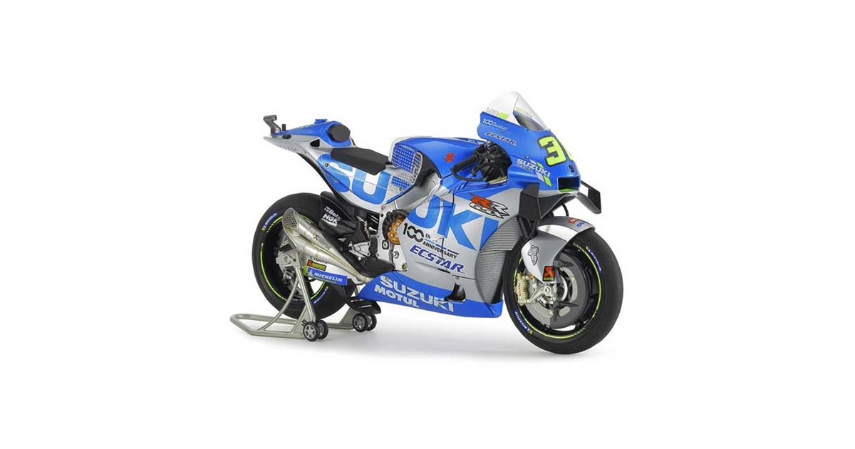 タミヤ 1/12 GSX-RR チームスズキ エクスター完成品