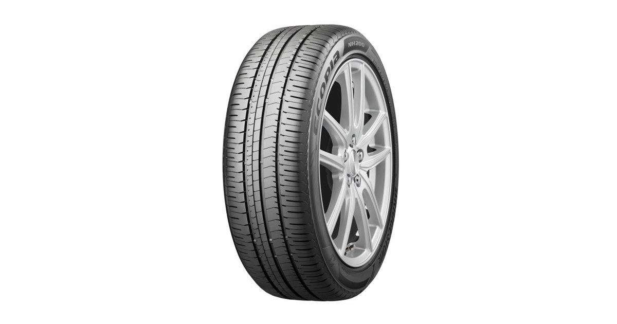 ブリヂストンが低燃費タイヤの新製品「エコピアNH200／NH200C」を発表