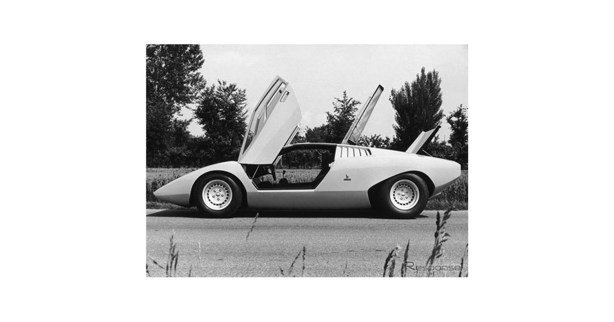 ランボルギーニ・カウンタック LP500 後期型 1971年モデル 初代ランボルギーニ カウンタック のデザイナー、自作と時代を語る