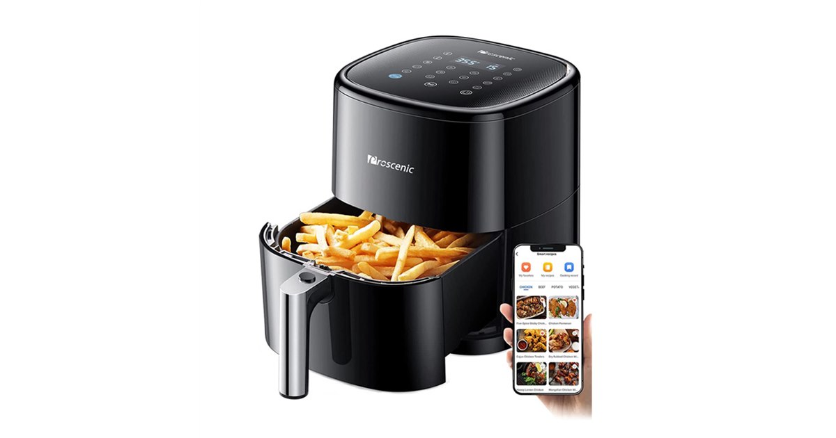 Proscenic ブラック ノンフライヤー T22 Alexa google Proscenic ブラック ノンフライヤー T22 Alexa google - メルカリ