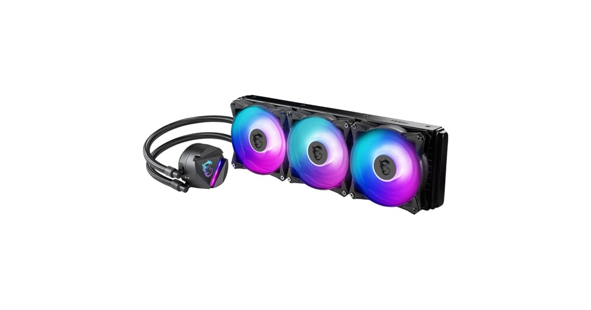 MSI、第12世代Core対応の水冷CPUクーラー「MAG CORELIQUID 360R