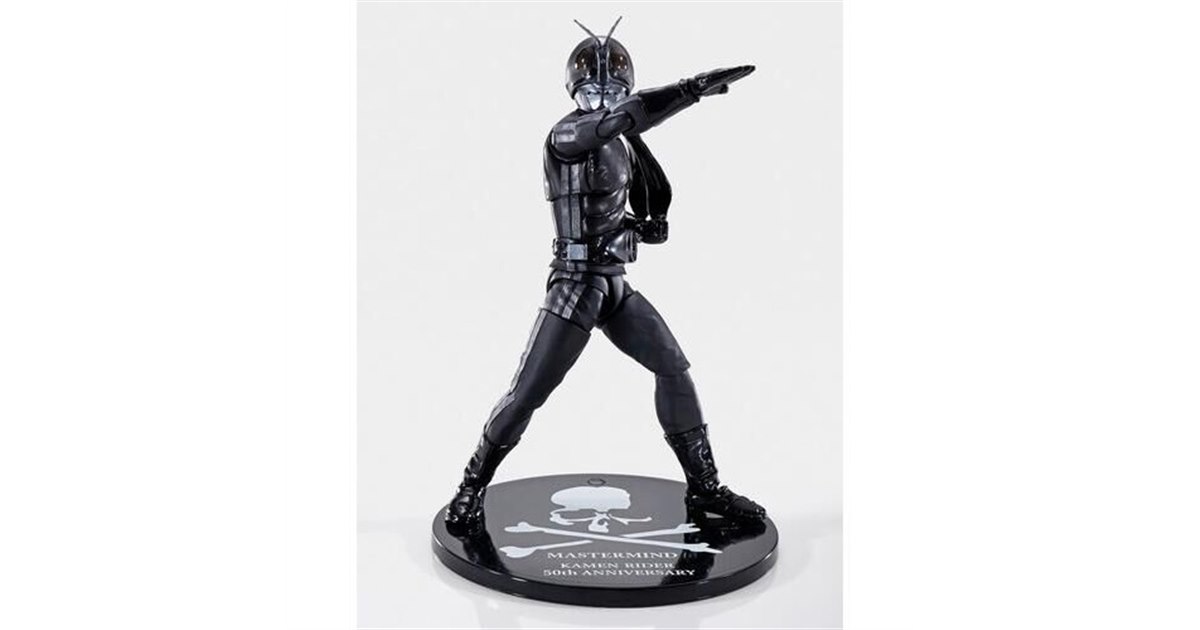 バンダイ、仮面ライダー50周年のS.H.Figuarts「新1号 BLACK Ver.」予約販売を開始 - 価格.com