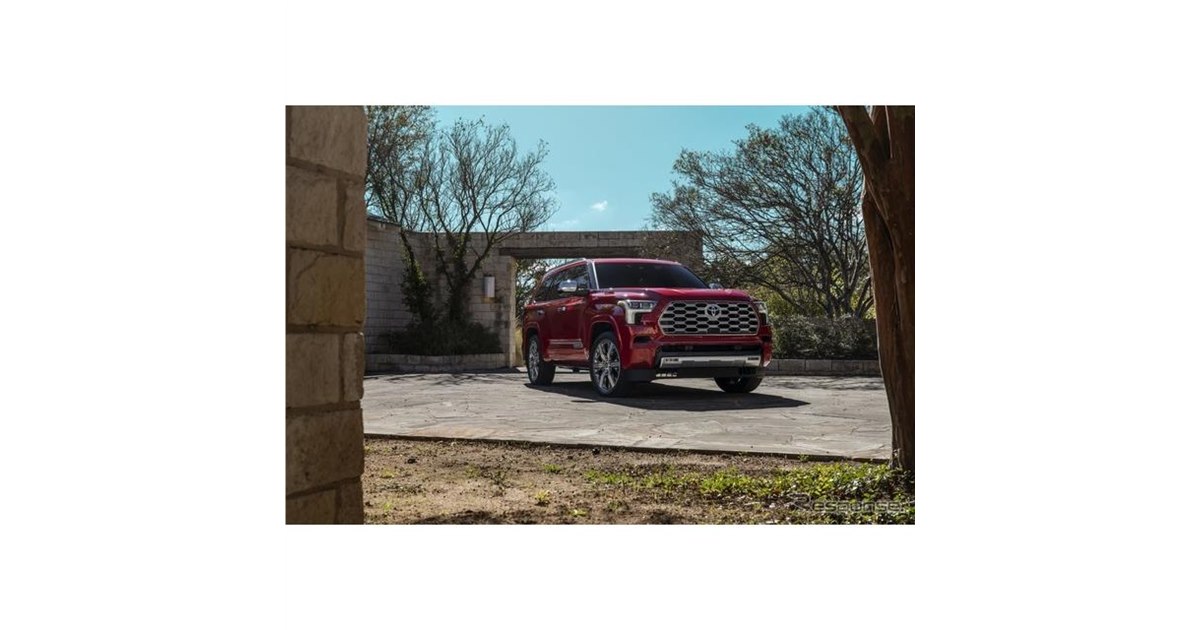 トヨタ セコイア 新型…頂点キャップストーン［詳細写真］ - 価格.com