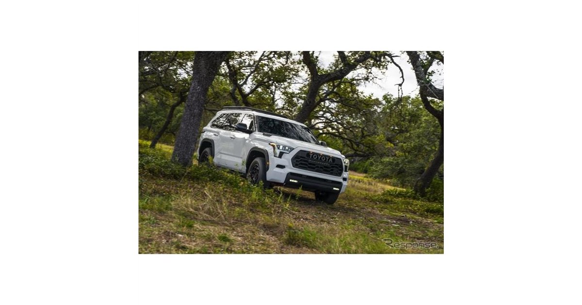 トヨタ セコイア 新型…TRDプロはハードなだけのオフローダーではない