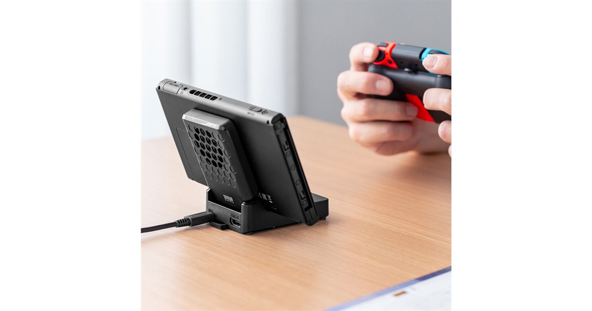 switch 本体 充電器付き Nintendo Switch向けを想定した安価なUSBハブ付き充電ドックが