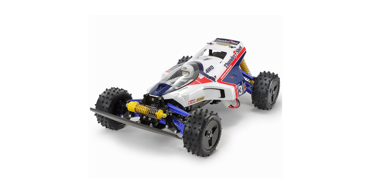 タミヤ、1987年発売のベーシック4WDバギー「1/10RC サンダーショット」を復刻 - 価格.com