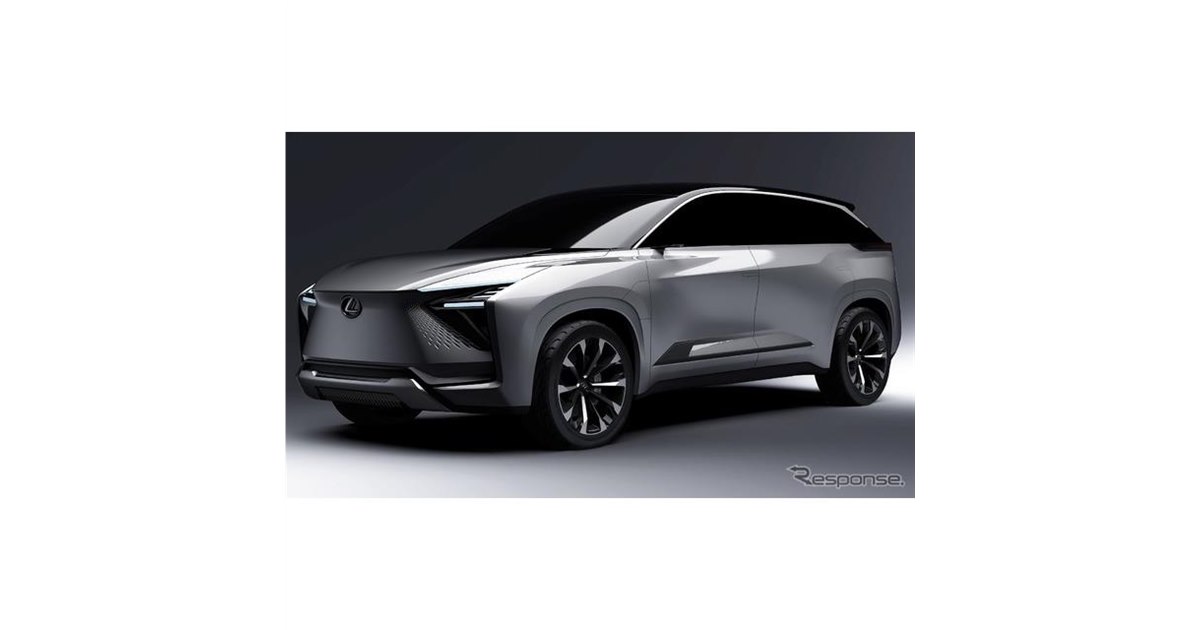 レクサス、次世代電動SUVの新写真を公開…『エレクトリファイドSUV