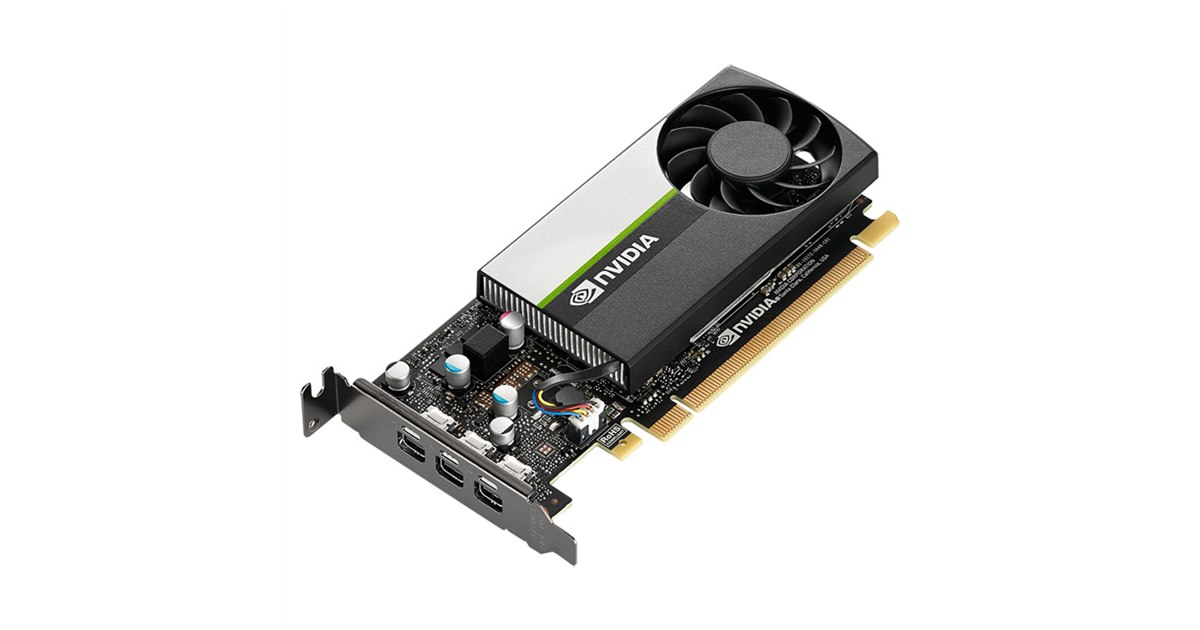 NVIDIA T400 4GB 2枚セット ロープロ エルザ、4GB GDDR6メモリー搭載のプロ向けビデオカード「NVIDIA