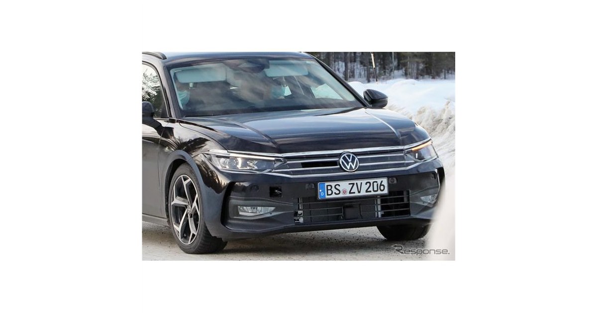 セダン廃止説どうなる？ VW『パサート』次期型、市販ボディをスクープ