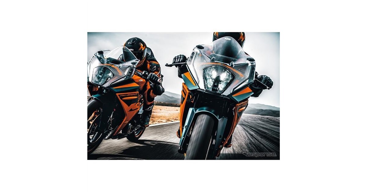 KTM、スーパースポーツ RC390/125をフルモデルチェンジ…スタイル