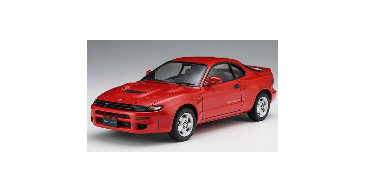 ハセガワ、WRCのトヨタ「セリカ GT-FOUR RC」1/24スケール模型を本日5