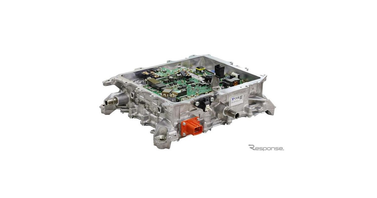 トヨタ bZ4X】豊田自動織機の車載充電器・DC-DCコンバーター一体