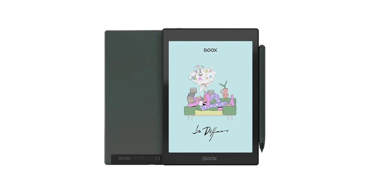 7.8型カラー電子ペーパーを採用したAndroid 11タブレット「BOOX