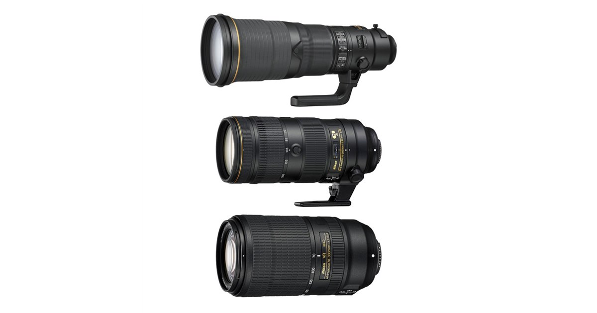 ニコン、「AF-S NIKKOR 500mm f/4E FL ED VR」など望遠レンズ3製品の