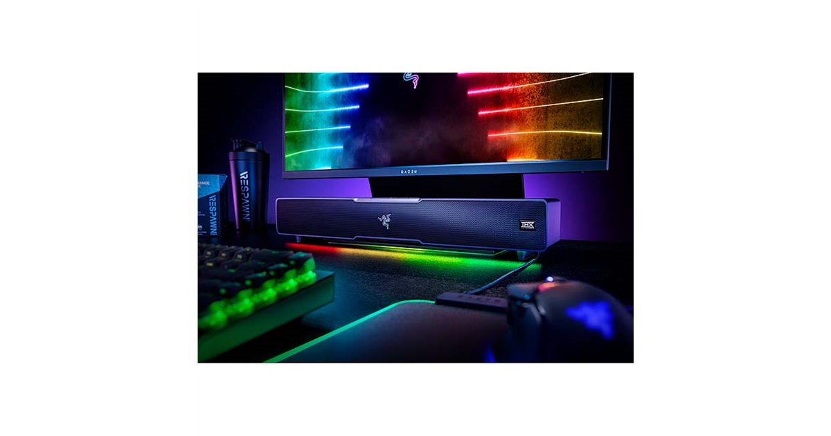 Razer、サブウーハー付きPCサウンドバー「Leviathan V2」を本日5/20