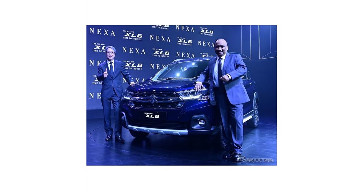 スズキの3列ミニバン、スマートハイブリッドで燃費20km/l超…新『XL6