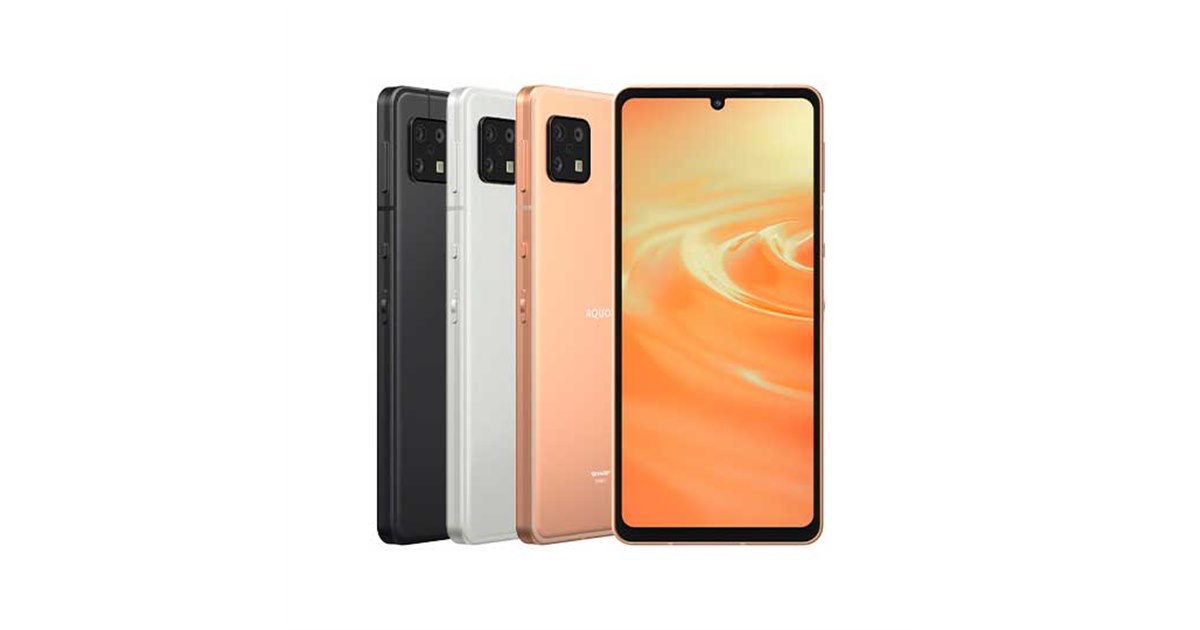 au/UQ mobile、シャープ5Gスマホ「AQUOS sense6s」を本日4/28