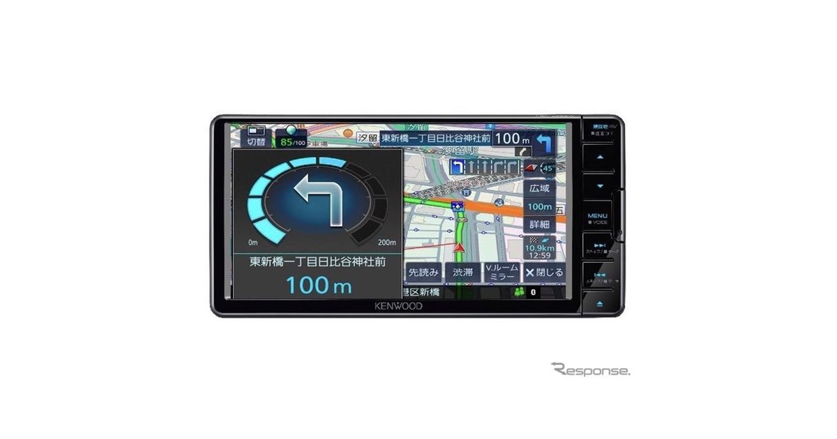 KENWOOD 2022年製MDV-D308BTカーナビ