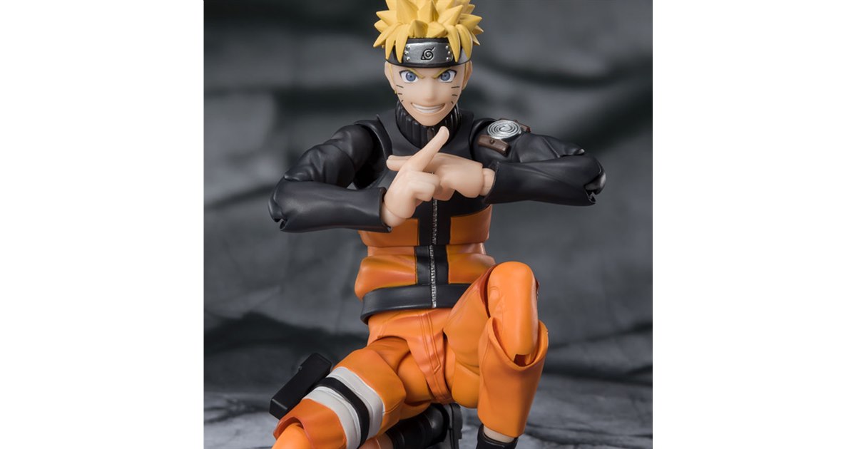 うずまきナルト」が完全新規造形でS.H.Figuarts化、最新の可動機構を 