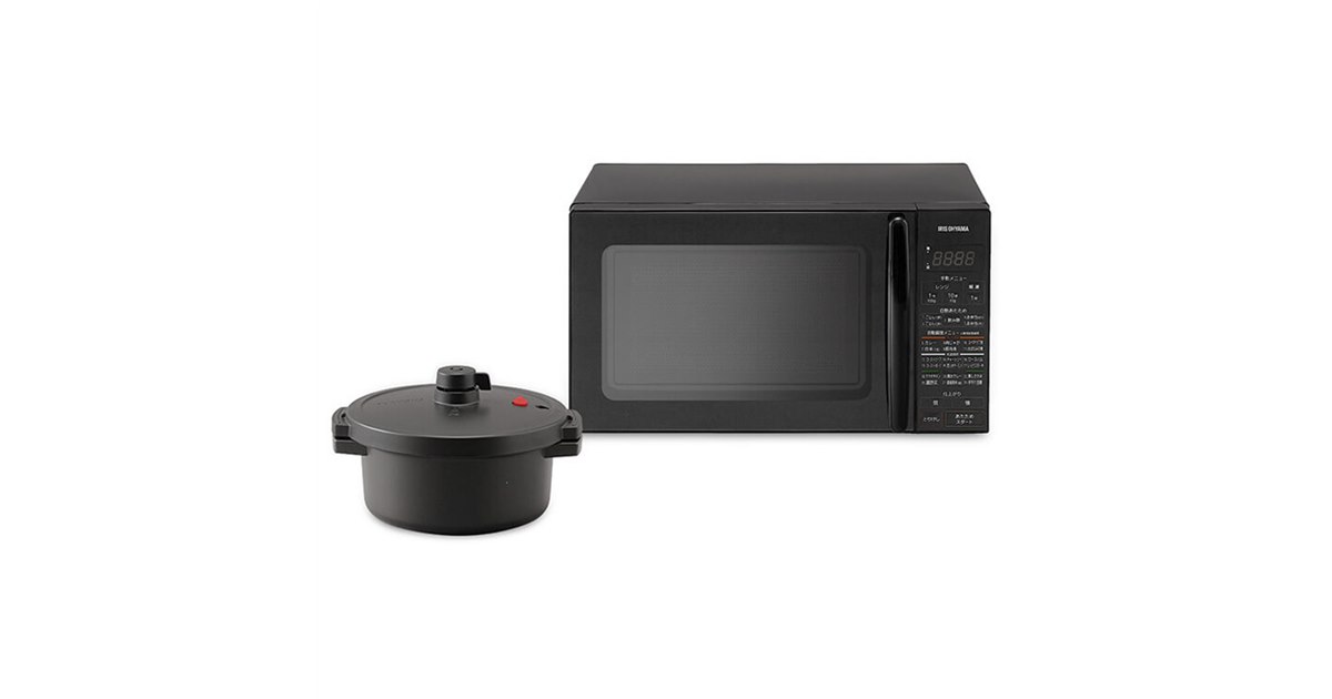アイリスオーヤマ、「圧力容器付き電子レンジ IMGY-T172-B」を