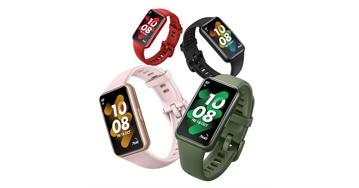 ファーウェイ、薄さ約9.99mmのスマートバンド「HUAWEI Band 7 ファーウェイ、薄さ約9.99mmのスマートバンド「HUAWEI Band 7