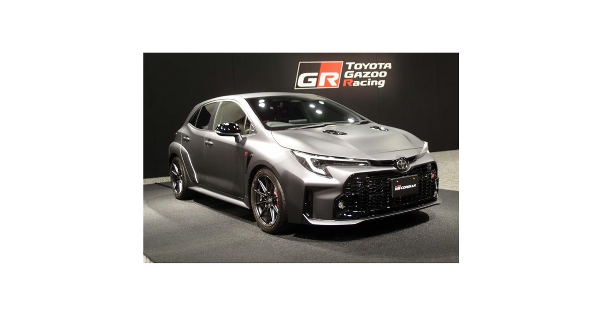 さらに速く野生的に 限定車「トヨタGRカローラ モリゾウエディション