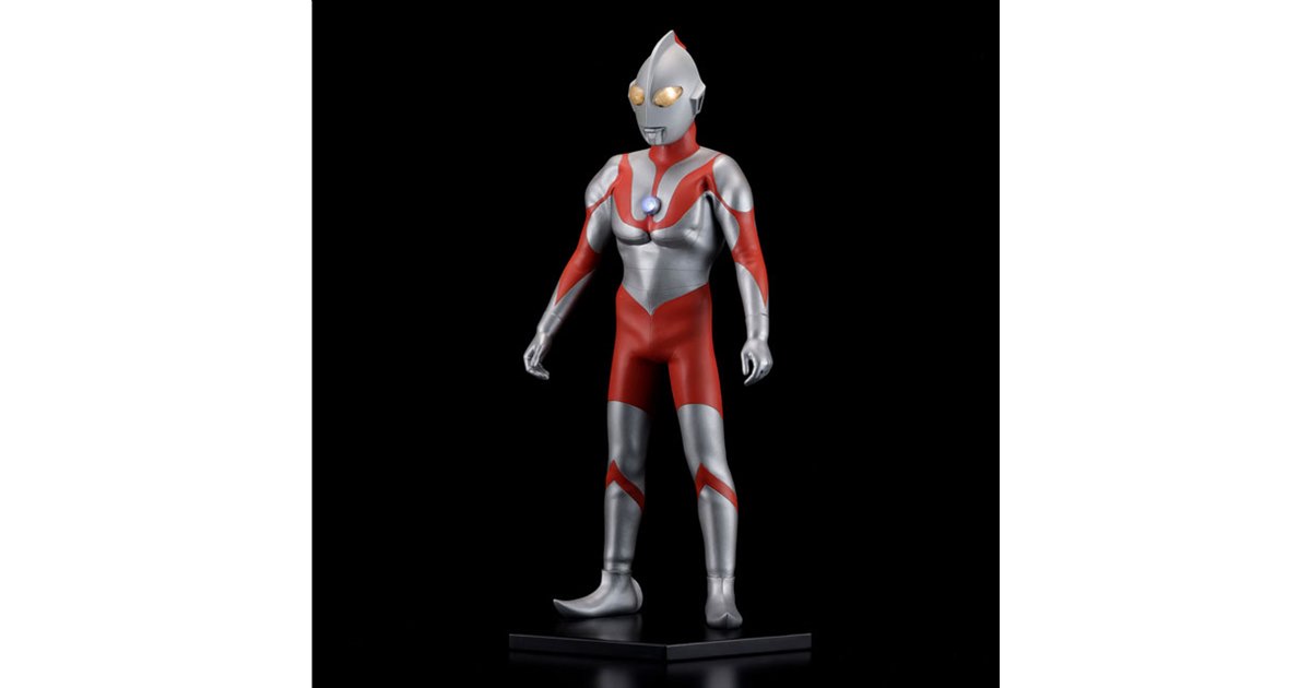 Amazon | 海洋堂 Character Classics ウルトラマン Bタイプ 全高約350mm ノンスケール レジンキャスト製 塗装済み  完成品 フィギュア CC020 | フィギュア・ドール 通販