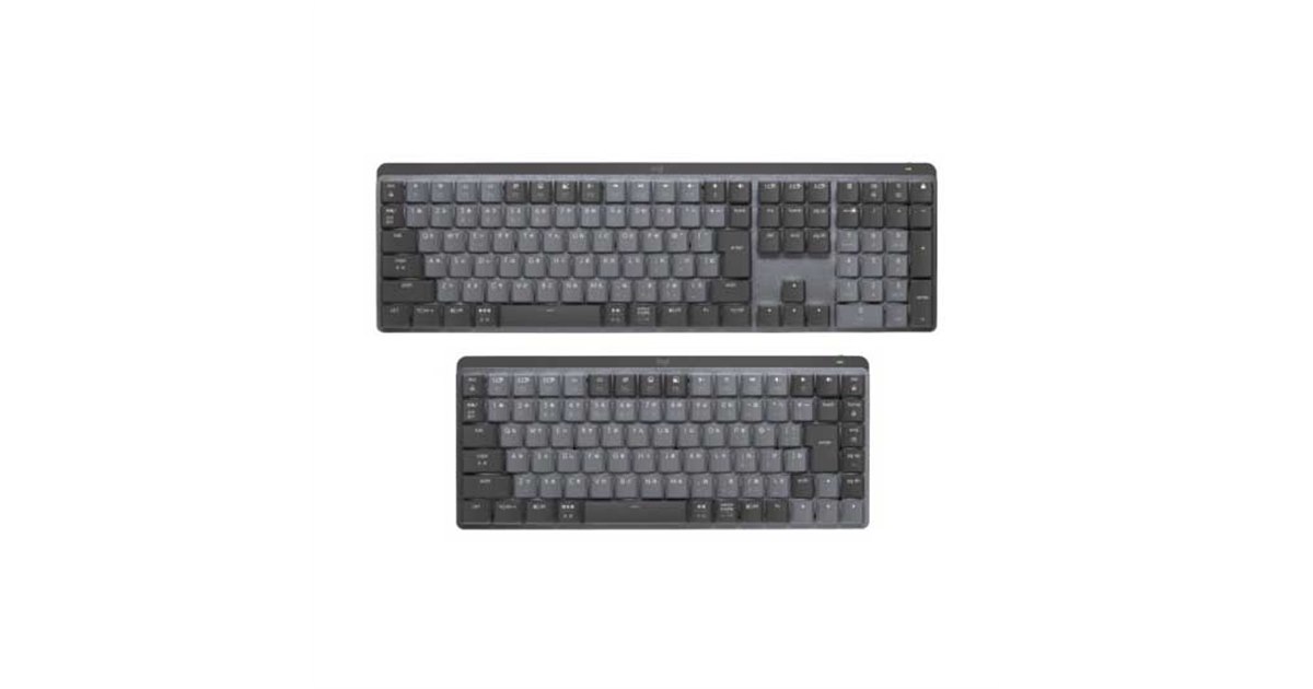 【新品】ロジクール MX MECHANICAL キーボード本体　テンキー付き ロジクールから「MXシリーズ」初のメカニカルキーボード登場