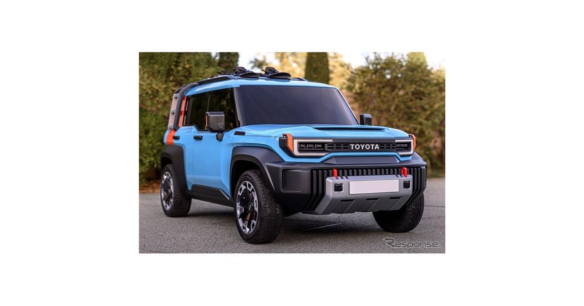 トヨタ FJクルーザー、EVで復活か…『コンパクトクルーザー』の新写真