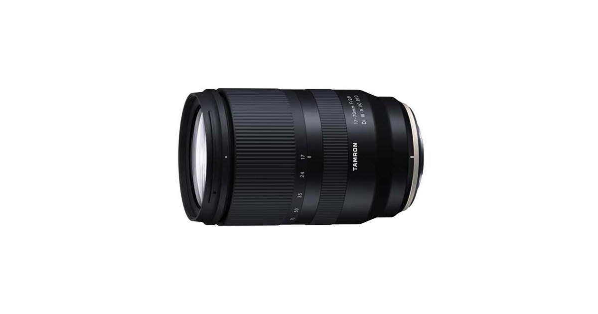 タムロン、「17-70mm F/2.8 Di III-A VC RXD」Xマウント用を本日