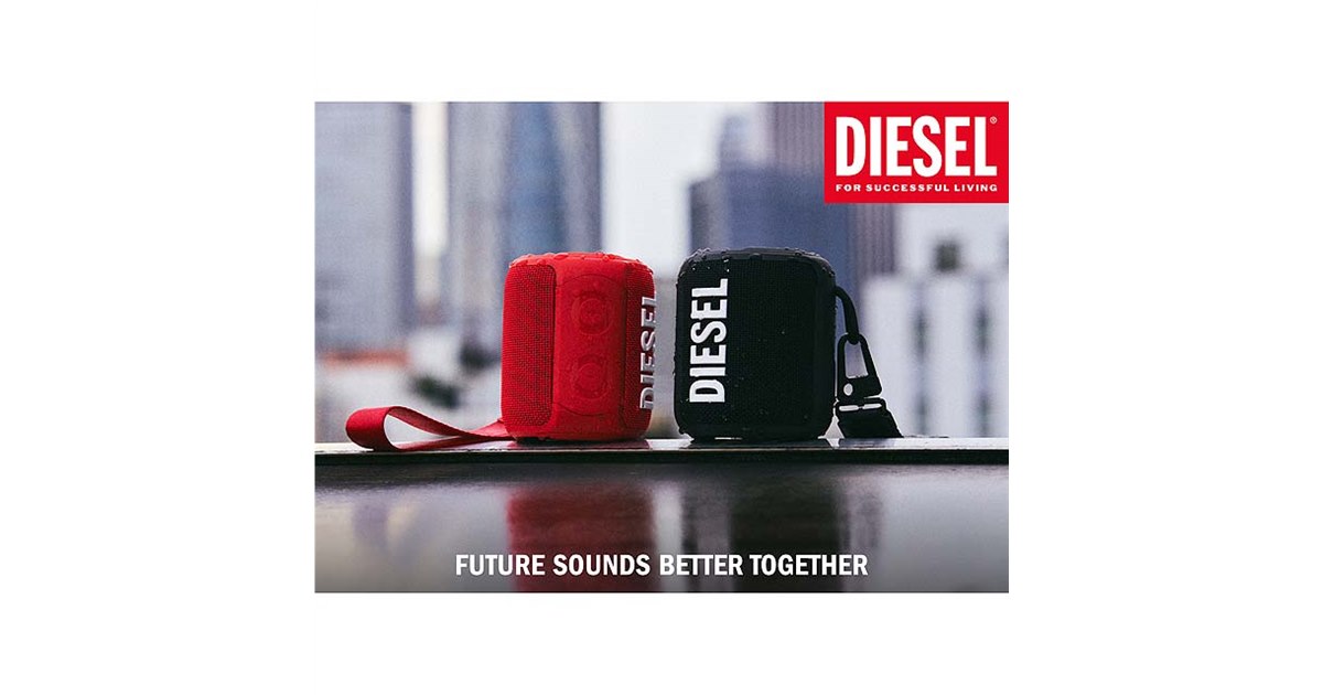 DIESELスピーカー ワイヤレススピーカー DIESEL Wireless Speaker ブラック