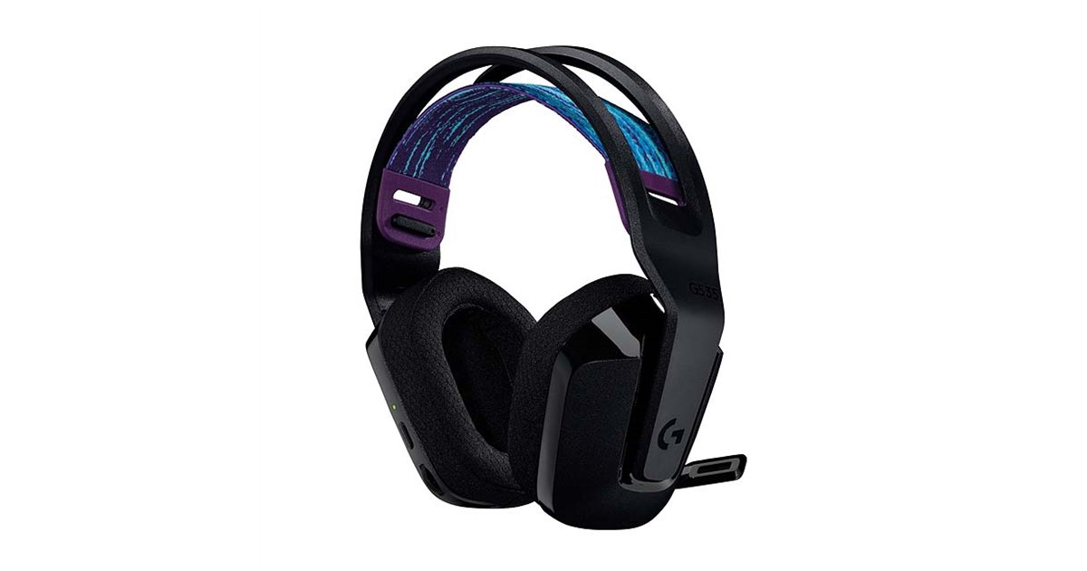 ヘッドホン Logicool G535 Logicool G535 LIGHTSPEED ワイヤレス ゲーミング ヘッドセット