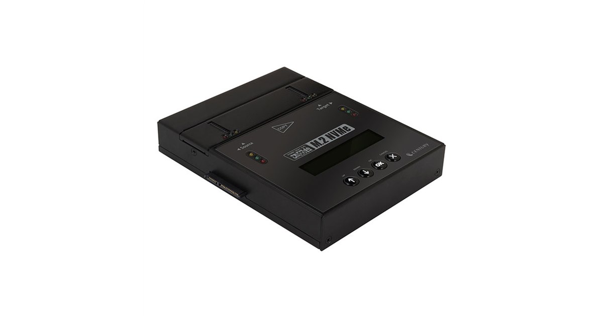 センチュリー、パソコンなしでSSDのコピー＆消去ができる「これdo台 M