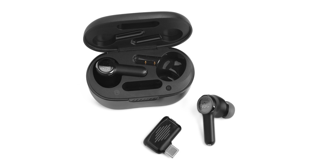 JBL、ゲーミング用音響技術「JBL QuantumSOUND」搭載の完全ワイヤレス 