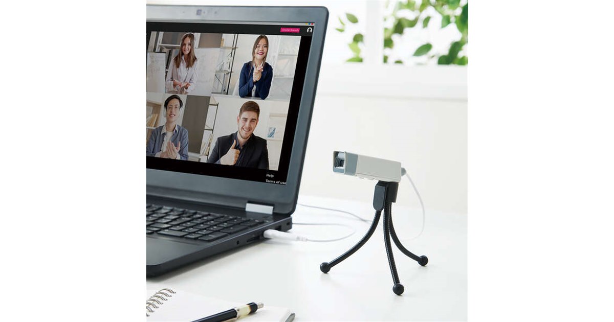 未使用 ELECOM ウェアラブル対応WEBカメラ UCAM-CW50ABWH ウェアラブル対応WEBカメラ - UCAM-CW50ABWH