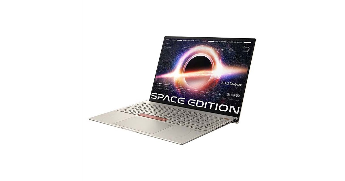 ASUS、“宇宙仕様”を採用した「Zenbook 14X OLED Space Edition