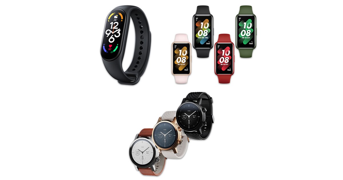 IIJ、「Xiaomi Smart Band 7」などスマートウォッチ3機種を8/5販売開始