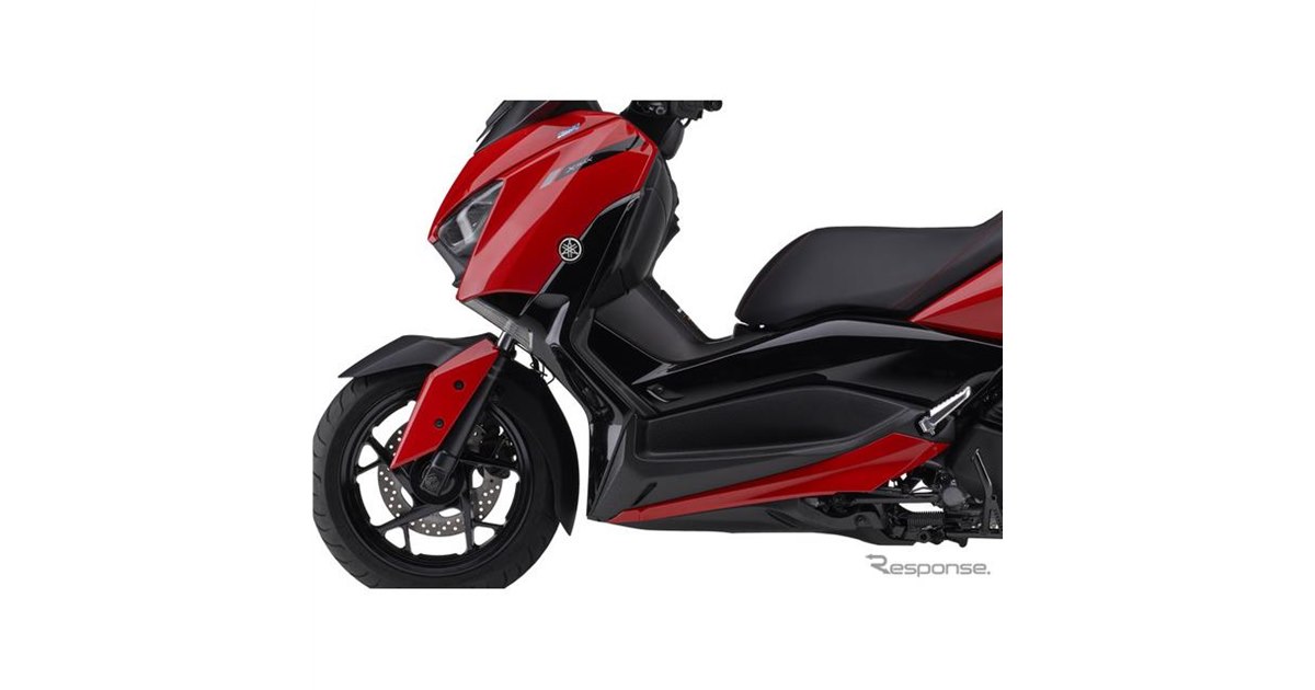250ccスポーツスクーター『XMAX ABS』に4つの新色、ヤマハカラー