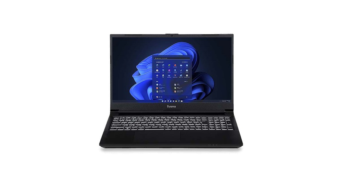 iiyama、Core i7-12700HやGeForce RTX 3060を搭載した15.6型