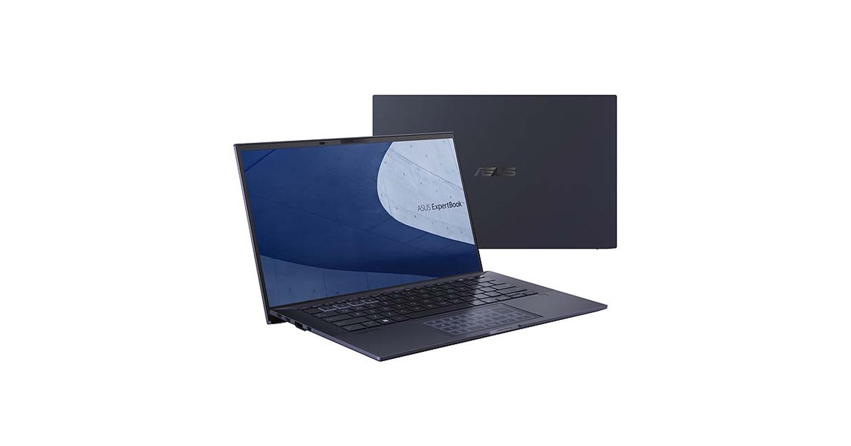 ASUS、重さ1005g/880gの14型ビジネスノートPC「ExpertBook B9