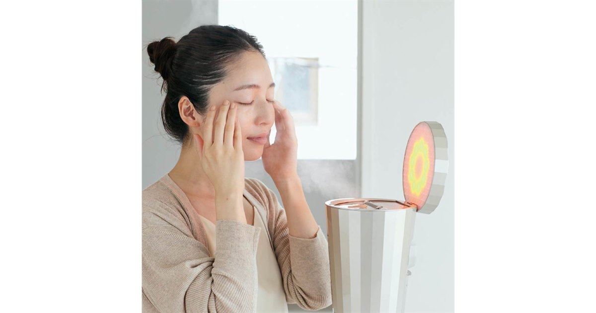 ヤーマン、W温スチーム×化粧水ミスト×5色LED搭載のスチーマー「フォト