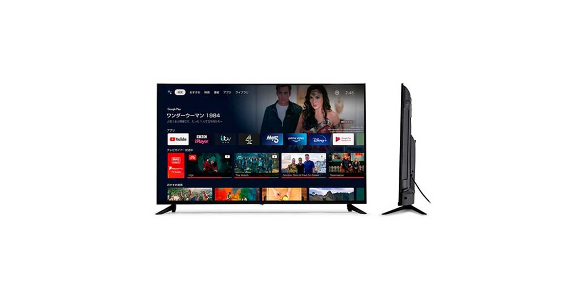 ドンキの「チューナーレス4Kスマートテレビ」が発売開始、ついに4K解像度対応に - 価格.com