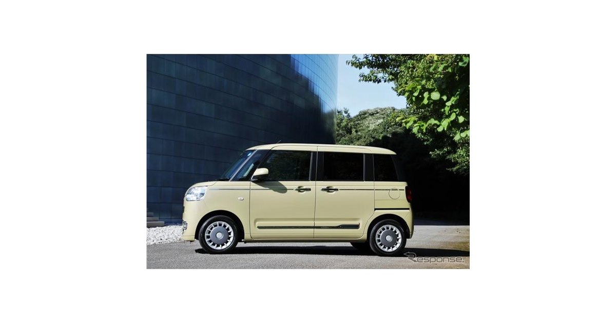 【新品未使用】オマージュキャンパス ダイハツ ムーヴキャンバス】可愛さは親しみ…商品企画担当