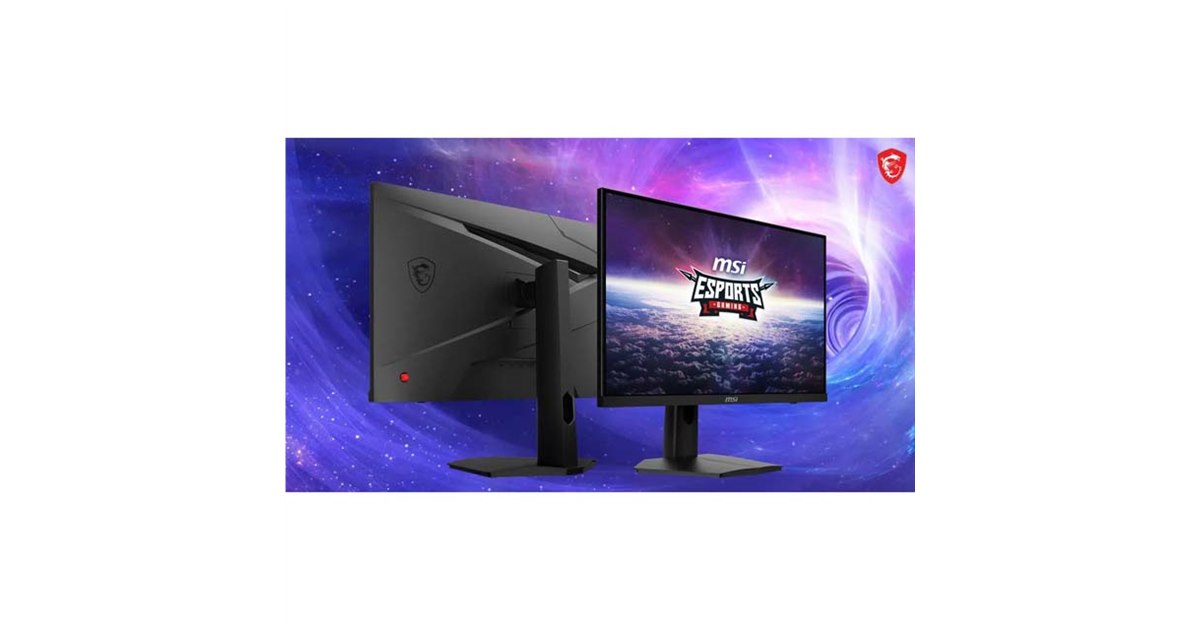 MSI、RAPID IPSパネル採用の23.6型ゲーミングモニター「G244F