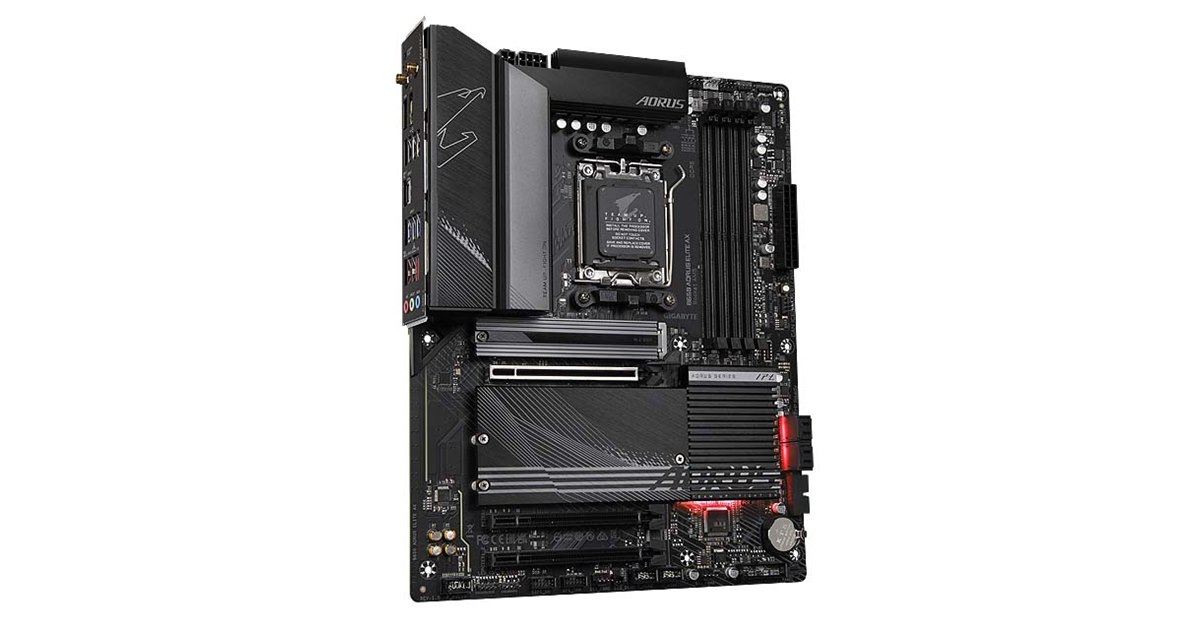 GIGABYTE、「Ryzen 7000」に対応したATXマザー「B650 AORUS ELITE AX