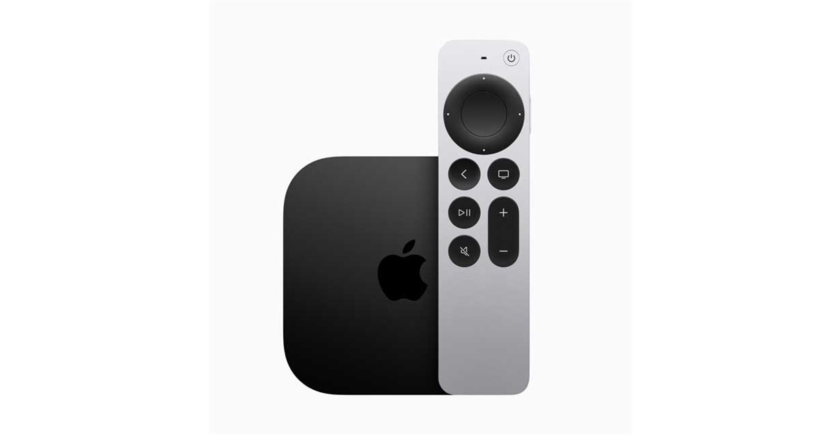 アップル、A15 Bionic搭載でよりコンパクトになった新型「Apple TV 4K