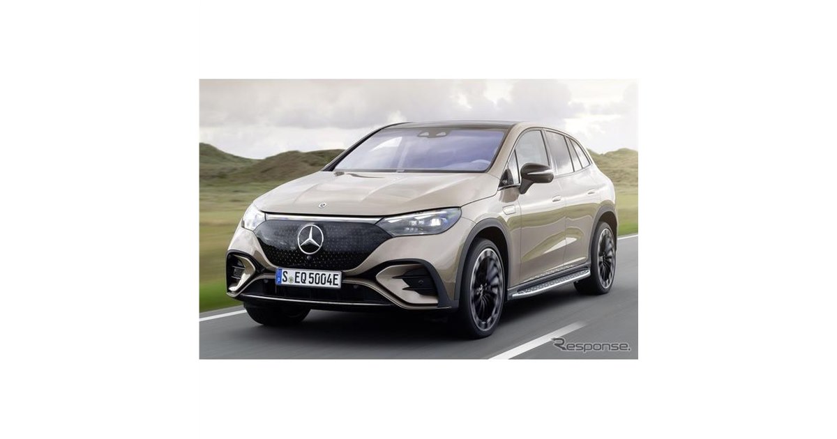 メルセデスベンツ『EQE SUV』、408馬力ツインモーター搭載…欧州